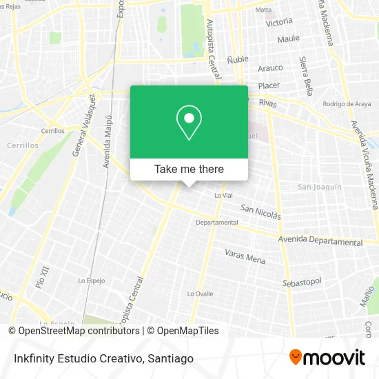 Inkfinity Estudio Creativo map