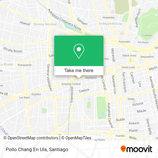 Pollo Chang En Ula map