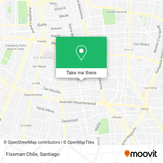 Fissman Chile map