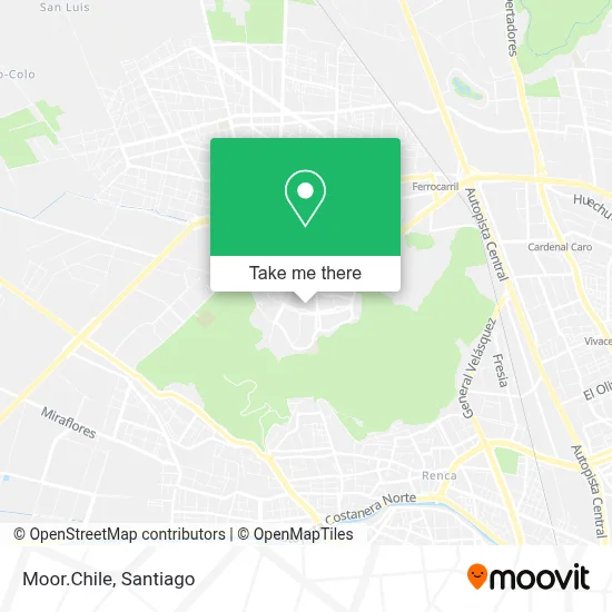 Moor.Chile map