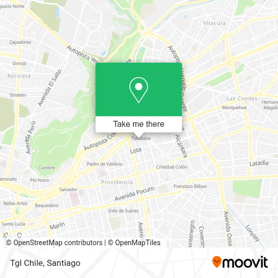 Tgl Chile map