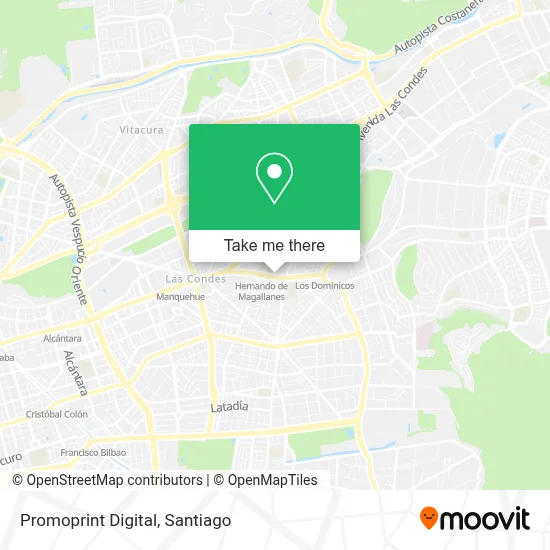 Promoprint Digital map