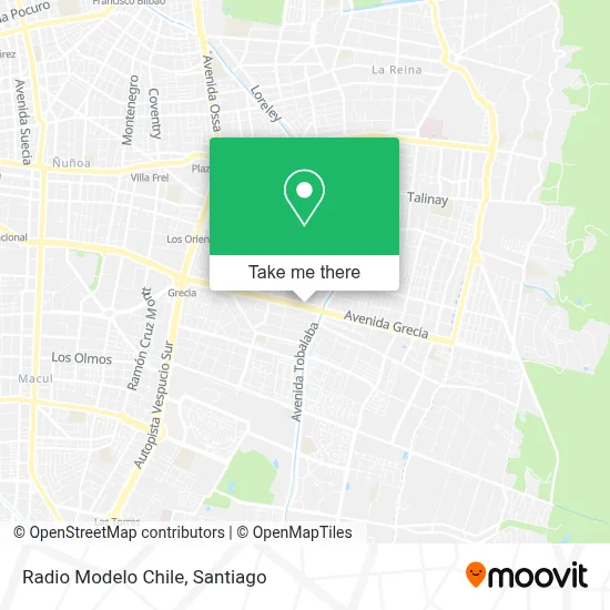 Radio Modelo Chile map