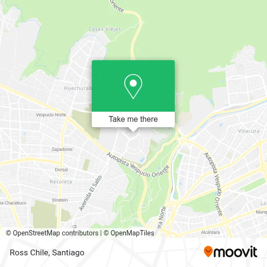 Ross Chile map