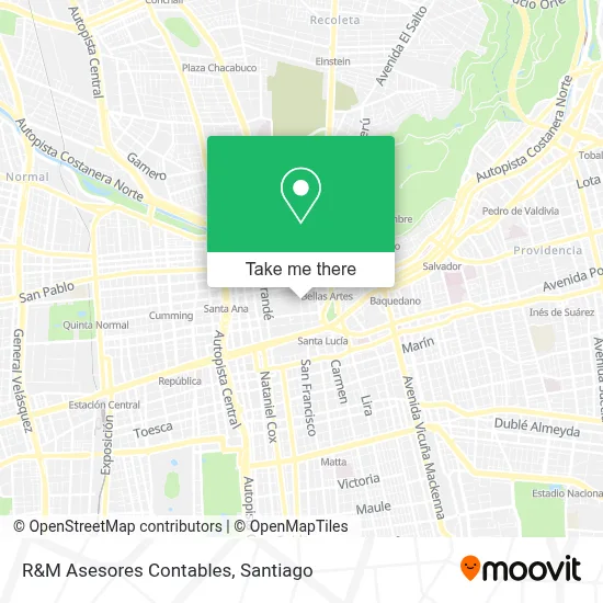 R&M Asesores Contables map