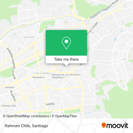 Rahmen Chile map