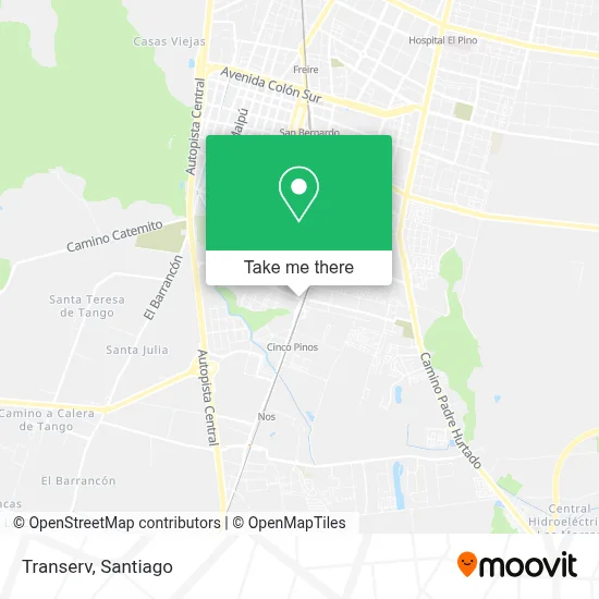 Transerv map