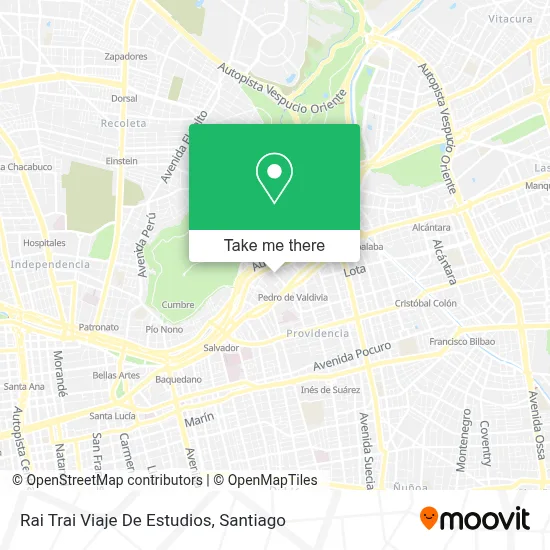 Rai Trai Viaje De Estudios map