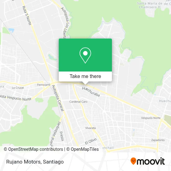 Rujano Motors map