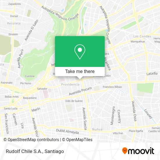 Rudolf Chile S.A. map