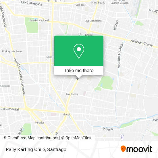 Rally Karting Chile map