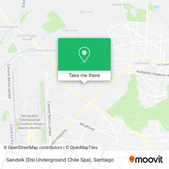 Sandvik (Dsi Underground Chile Spa) map