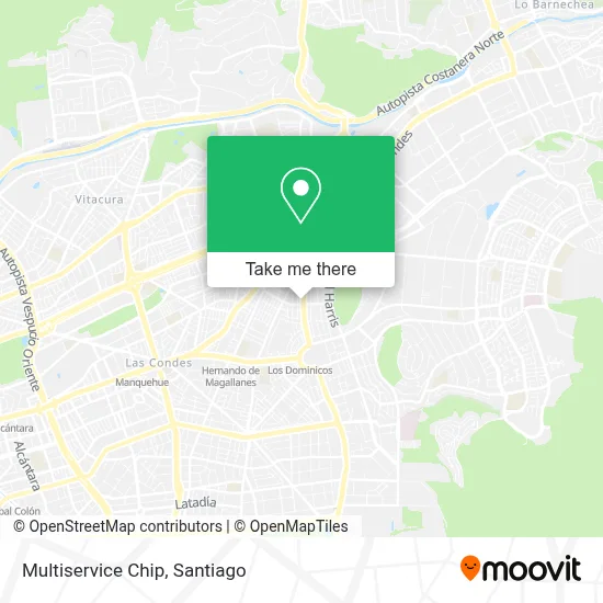 Multiservice Chip map