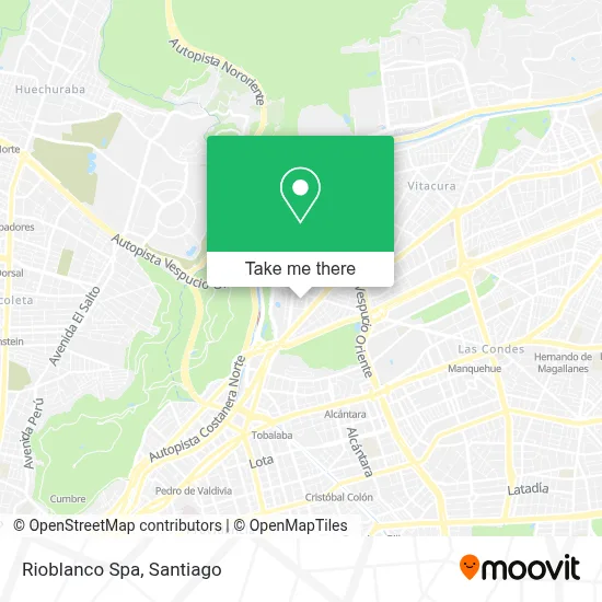 Rioblanco Spa map