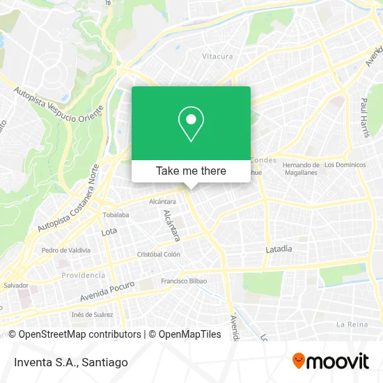 Inventa S.A. map