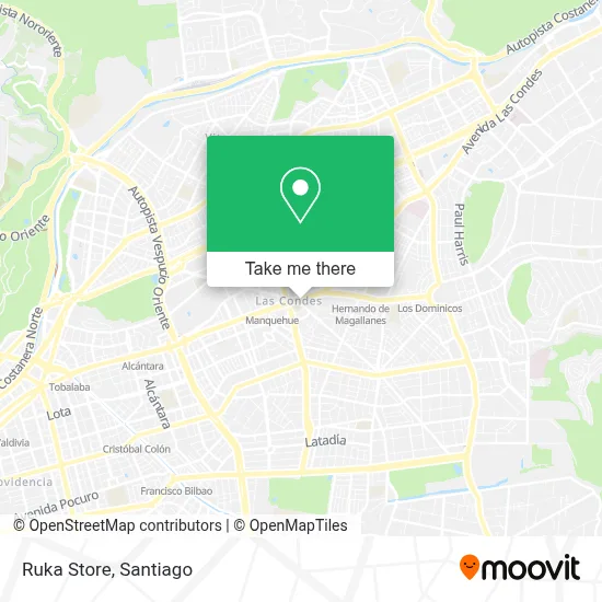 Ruka Store map