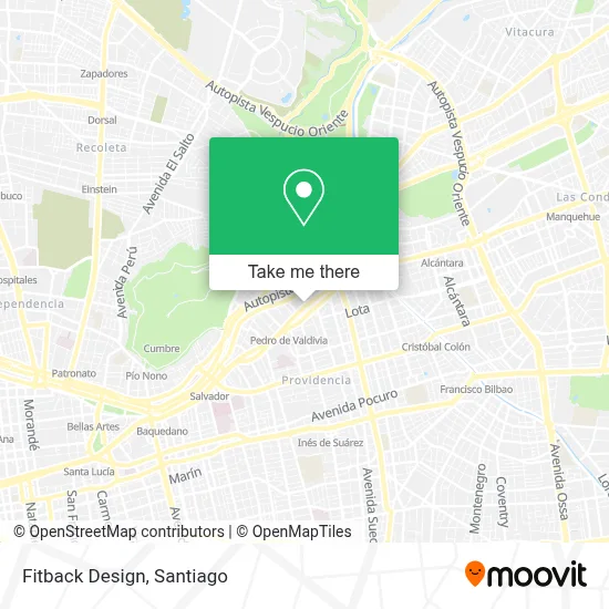Fitback Design map