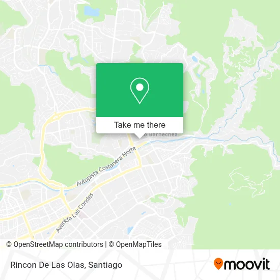 Rincon De Las Olas map