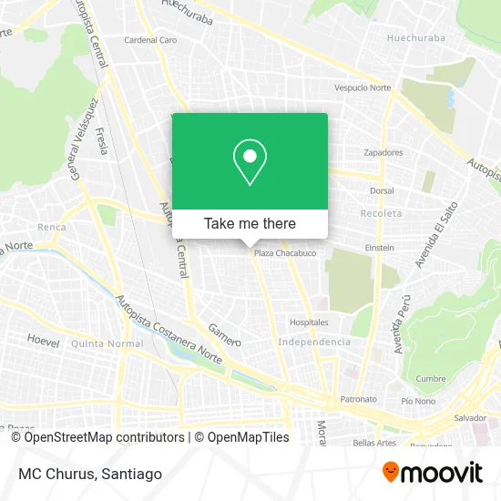 MC Churus map