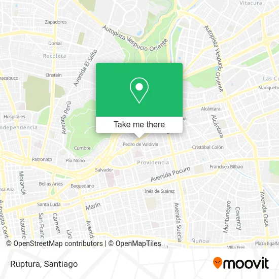 Ruptura map