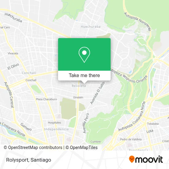 Rolysport map