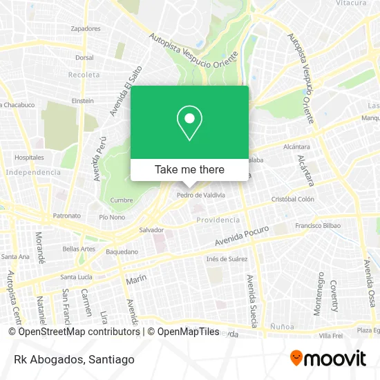 Rk Abogados map