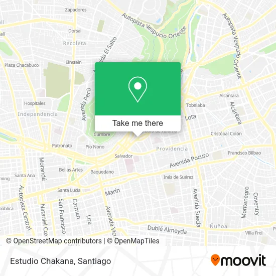 Estudio Chakana map