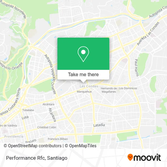 Performance Rfc map