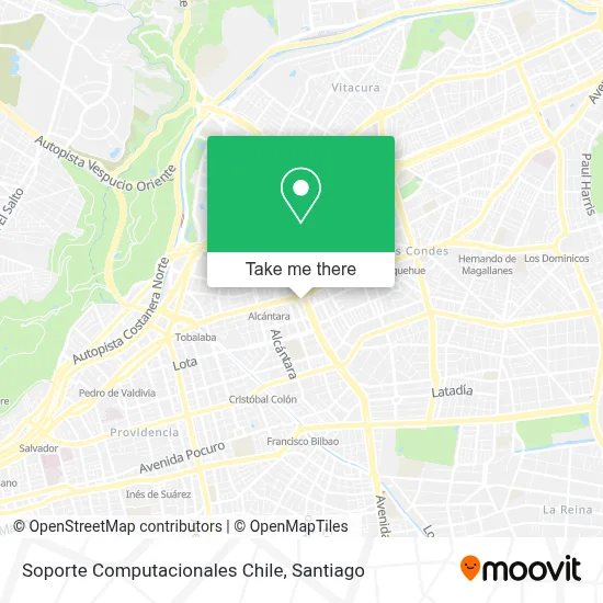 Soporte Computacionales Chile map