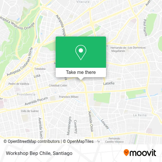 Workshop Bep Chile map