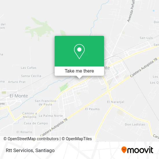 Rtt Servicios map