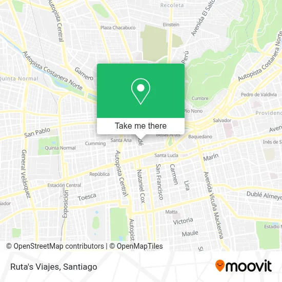 Ruta's Viajes map