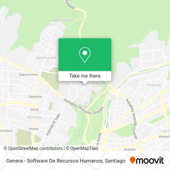 Genera - Software De Recursos Humanos map