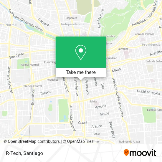R-Tech map