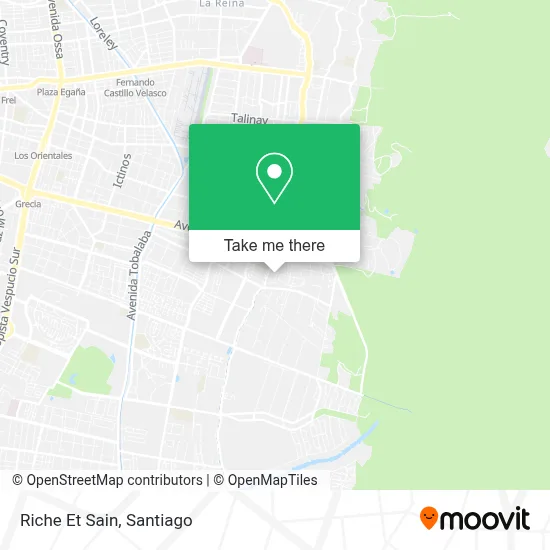 Riche Et Sain map