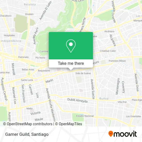 Gamer Guild map