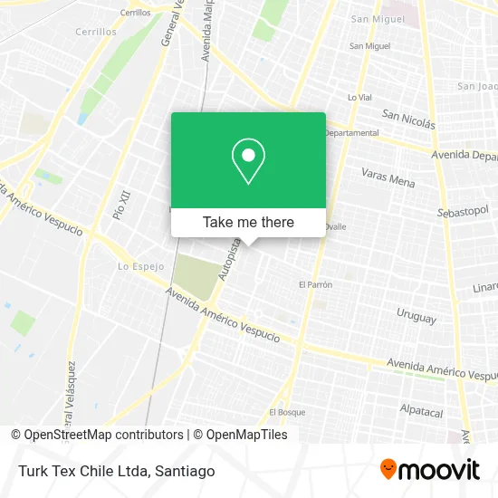 Turk Tex Chile Ltda map