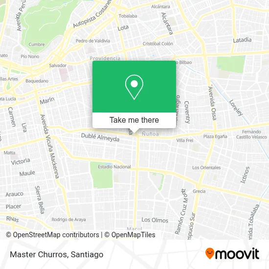 Master Churros map