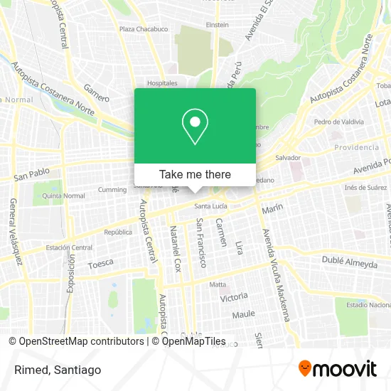 Rimed map