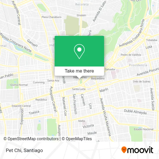 Pet Chi map