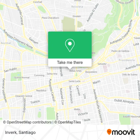 Inverk map