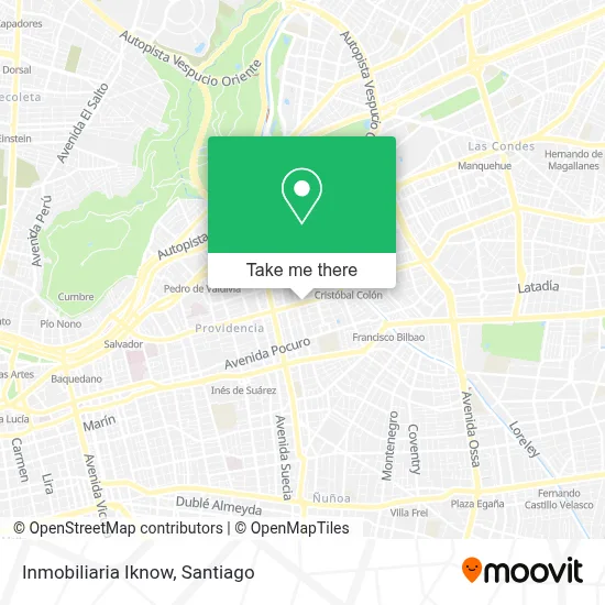 Inmobiliaria Iknow map