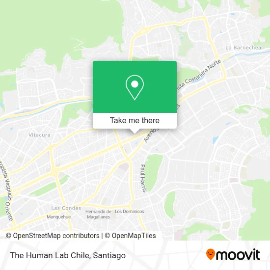 The Human Lab Chile map