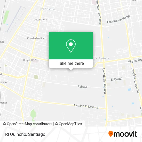 Rl Quincho map