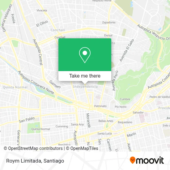 Roym Limitada map