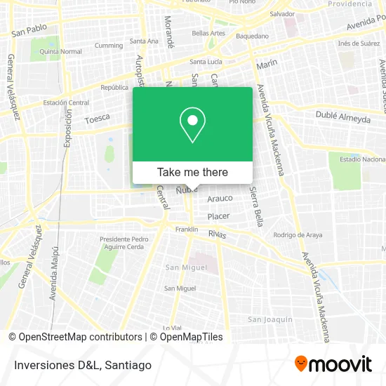 Inversiones D&L map