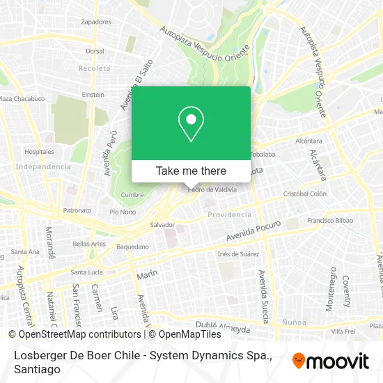 Losberger De Boer Chile - System Dynamics Spa. map