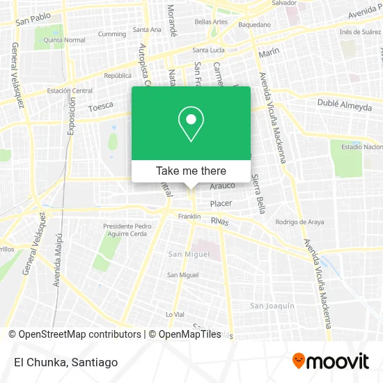 El Chunka map