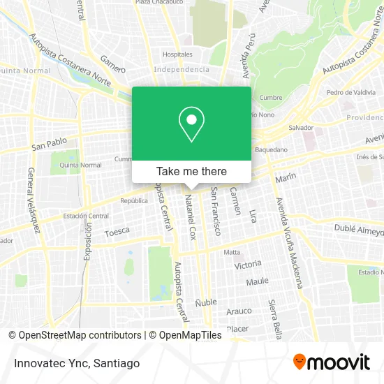 Innovatec Ync map
