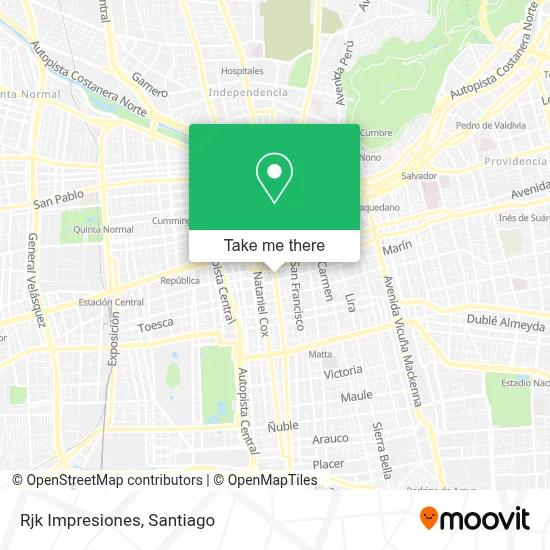 Rjk Impresiones map